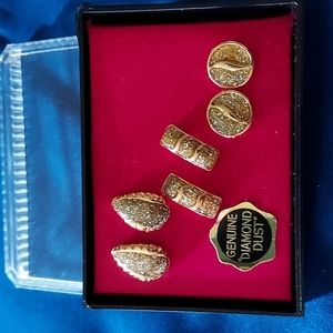 💖 Vintage Diamond Dust Earrings